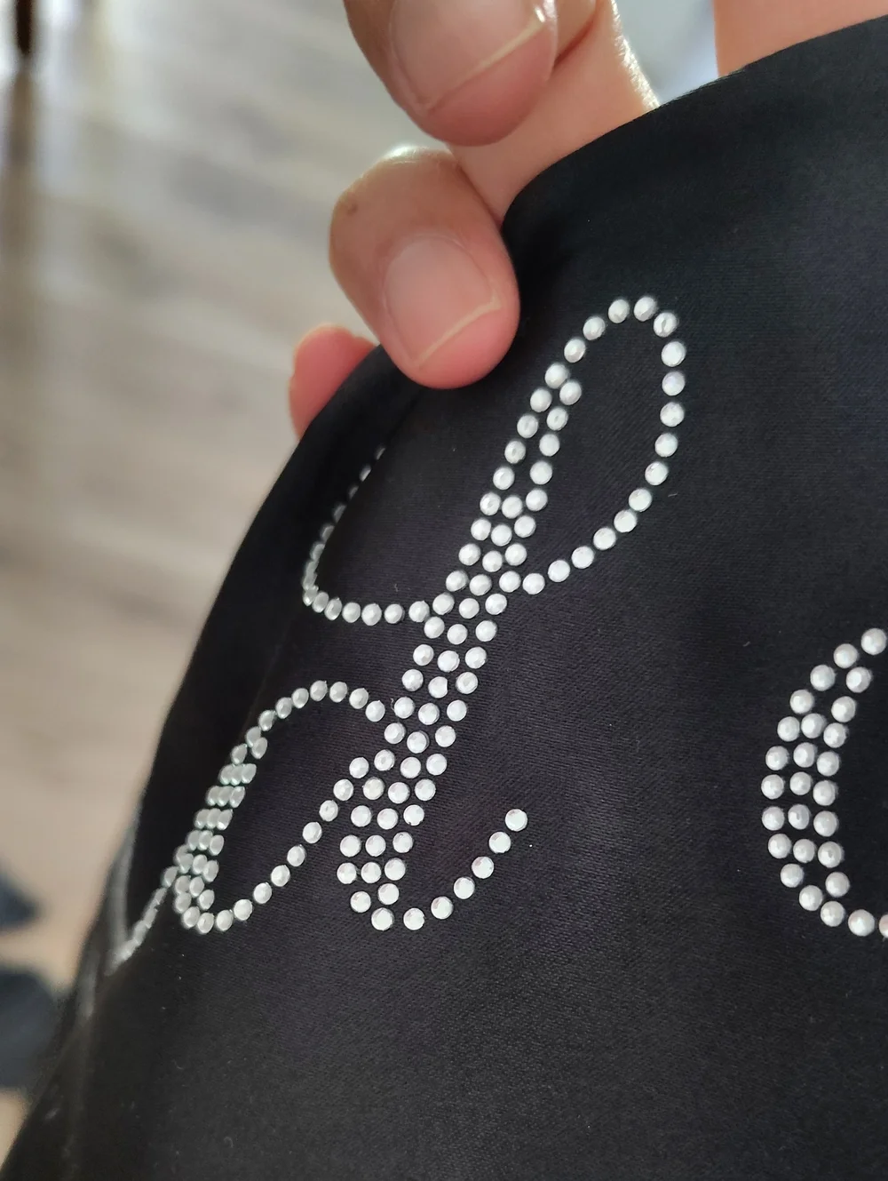 Black Satin Sash